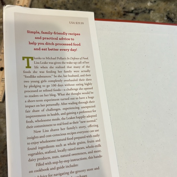 100 Days of Real Food Cookbook - Picture 2 of 5